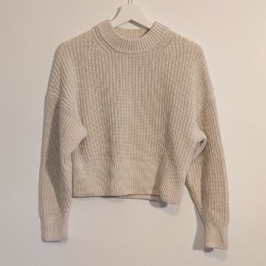 EVERLANE chunky cream sweater - size small
